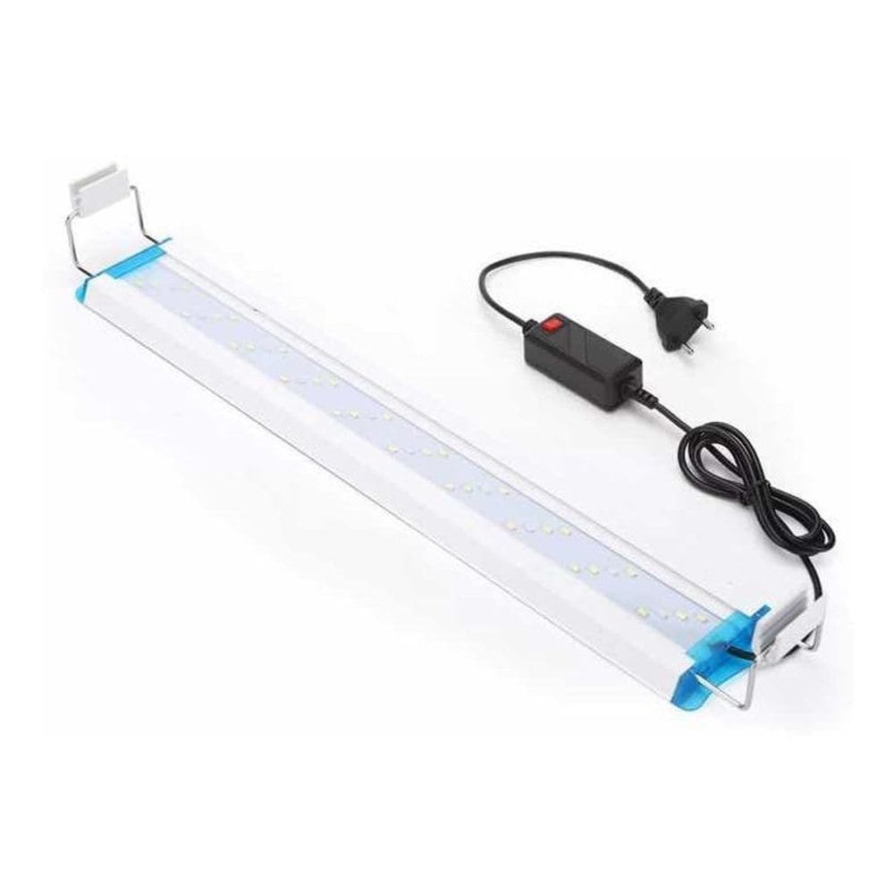 Luminária Para Aquário 12W 38Cm A 50Cm 3 Funções De Cores