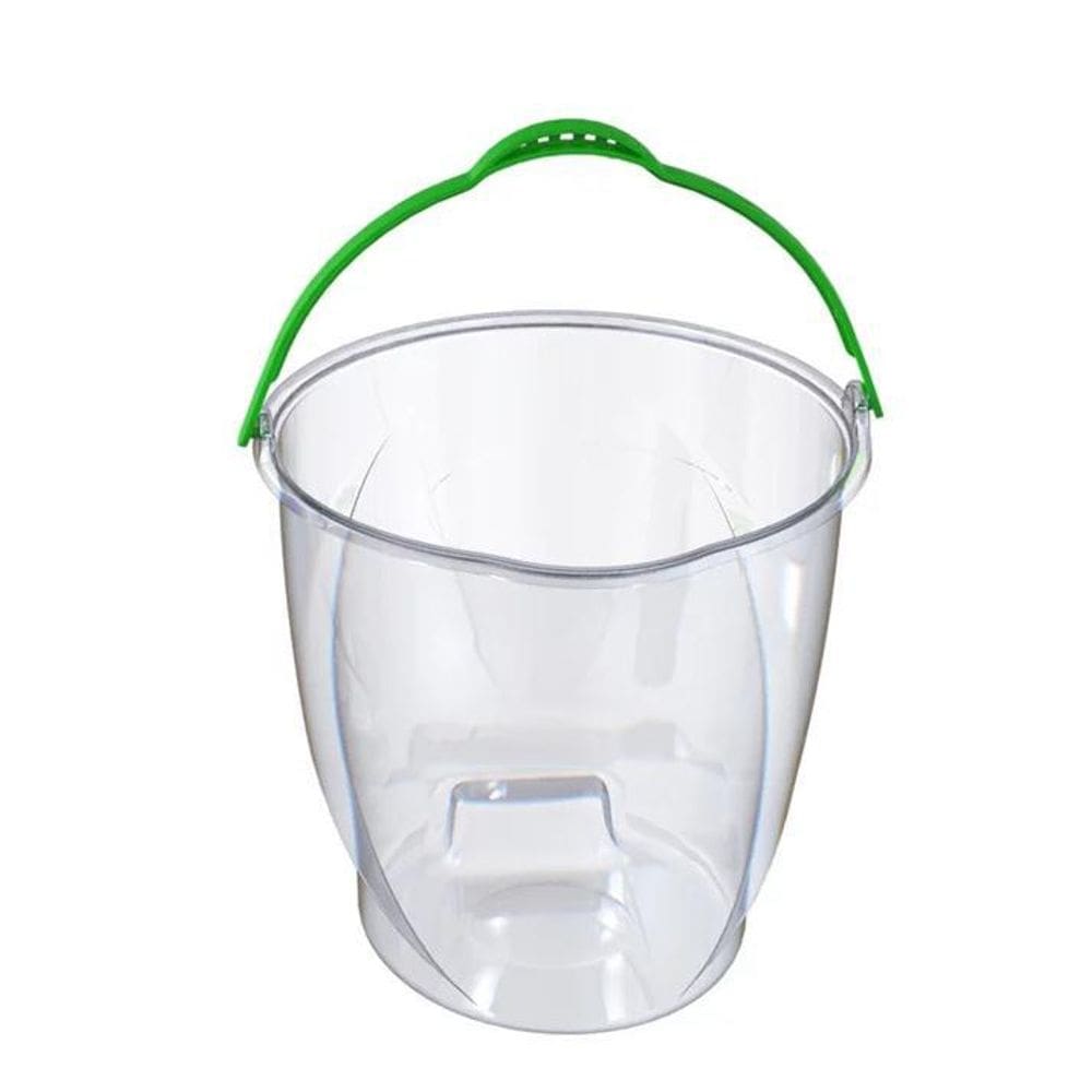 Balde Com Alça 15 Litros Transparente 30Cm - Uninjet