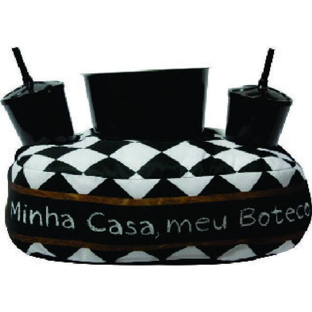 Almofada Porta Pipoca 34 X30 X12 Cm Boteco
