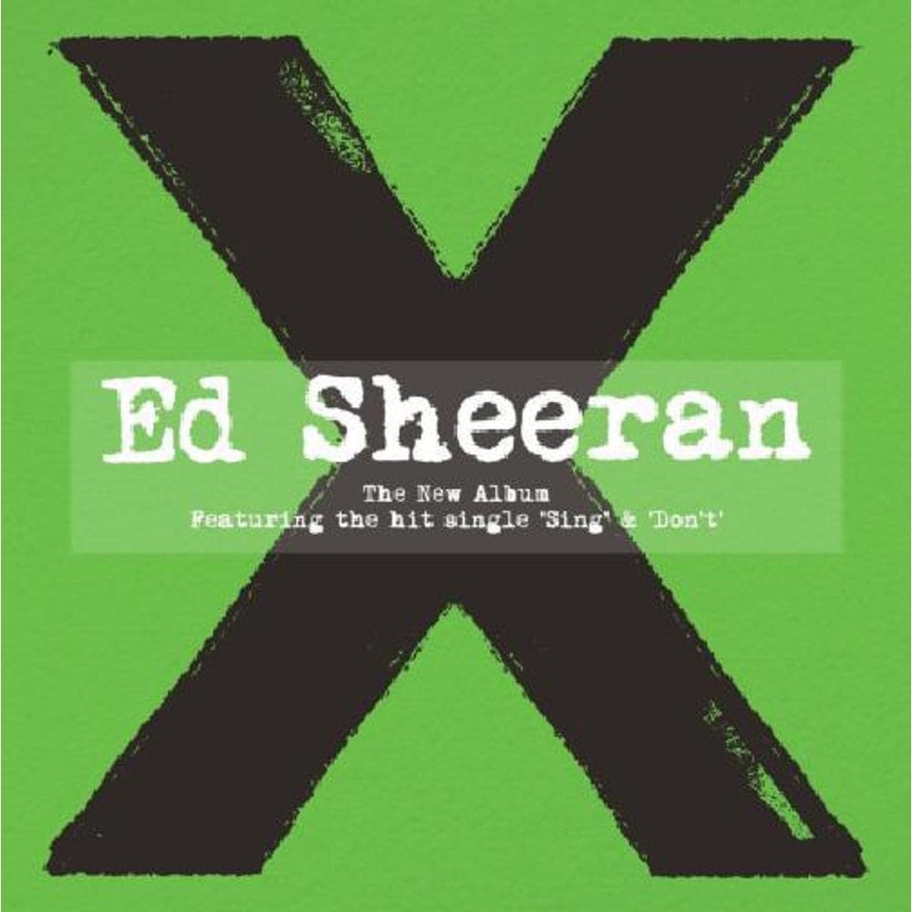Cd Ed Sheeran - X