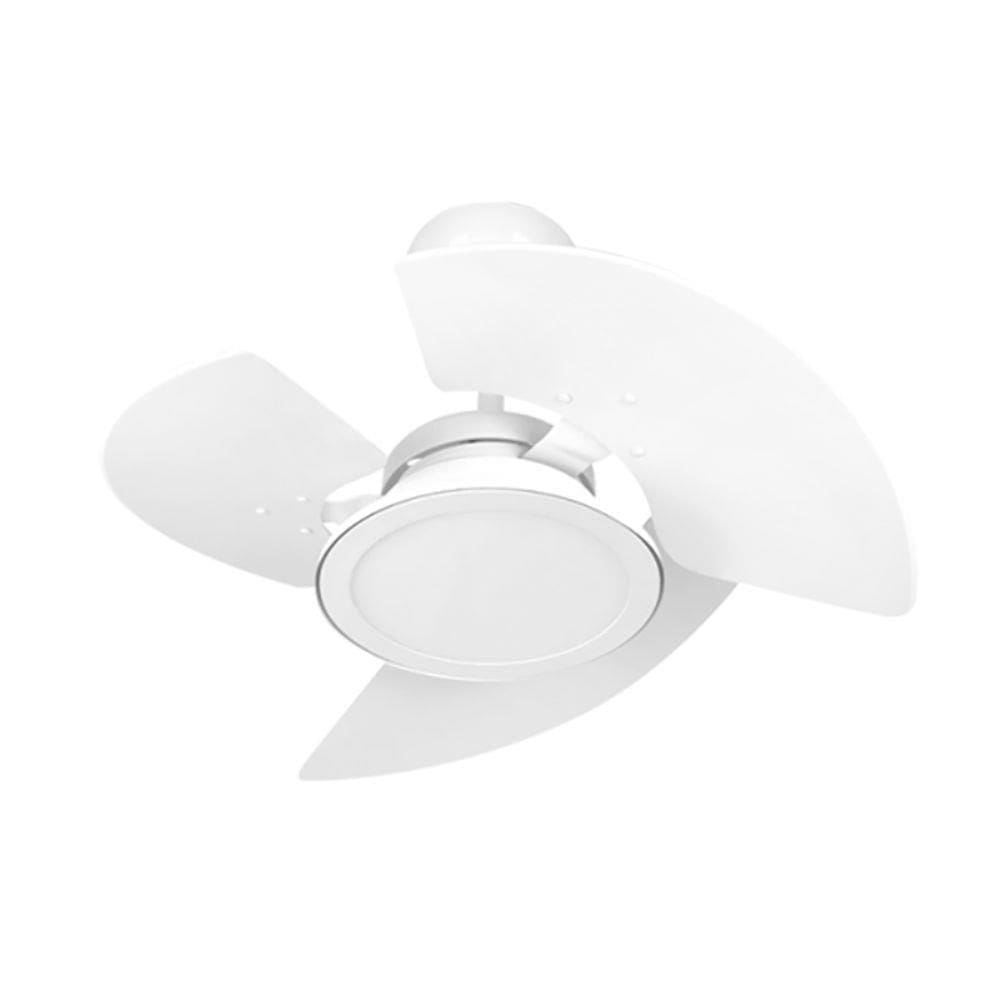 Ventilador de Teto com Luminária Led Tron Aventador Branco 110v