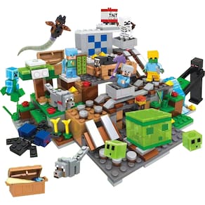 Minecraft Bloco de Montar Mineworld 82002 Brinquedo