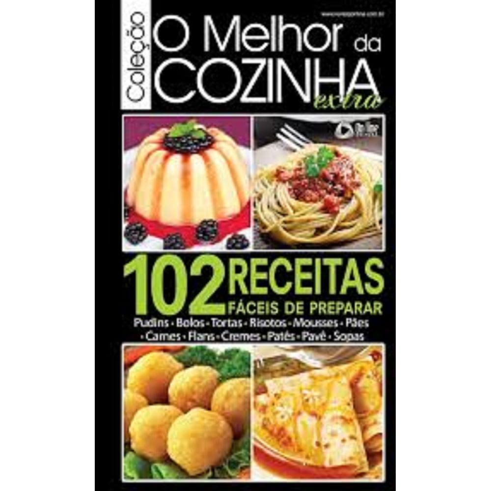 Livro Novo 102 Receitas Faceis De Preparar, Pudin, Bolos, Tortas, Risitos, Mousses, Paes, Carne, Flans, Creme Pate, Pave