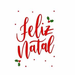 Transfer Vinílico Feliz Natal Vermelho Tam.p Com 1 Unidade