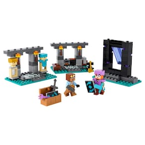 Bloco de Montar - Minecraft - O Arsenal - 203 peças - LEGO