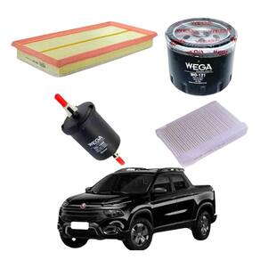 Kit Filtro Troca de Óleo Toro 1.3 2021 A 2024 WKL141 Wega