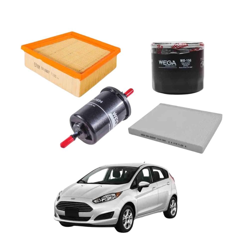 Kit Filtro Troca Óleo New Fiesta 2016 A 2021 WKL160 Wega