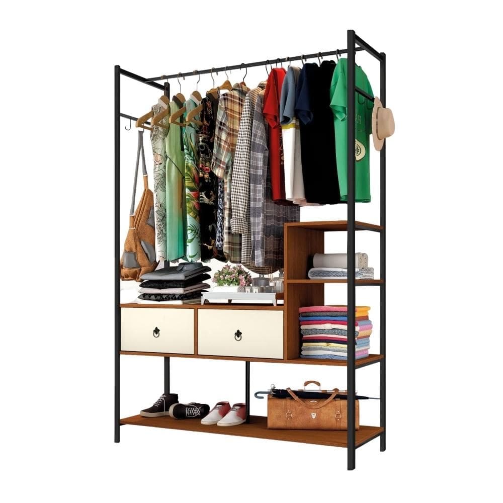 Guarda Roupa Closet Industrial Modulado Mazzaro
