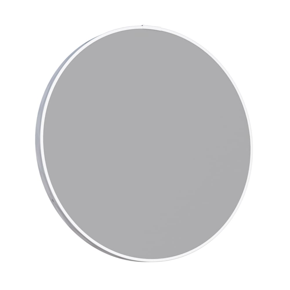 Espelho em Aço Redonda Andradas Branco
