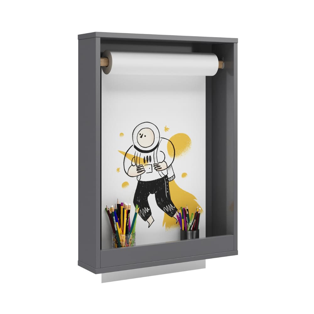 Lousa Infantil de Desenho Alvorada Cinza