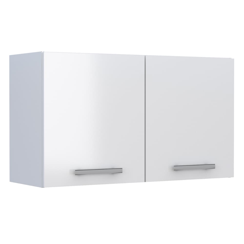 Armário Suspenso com 2 Portas Paulista Branco