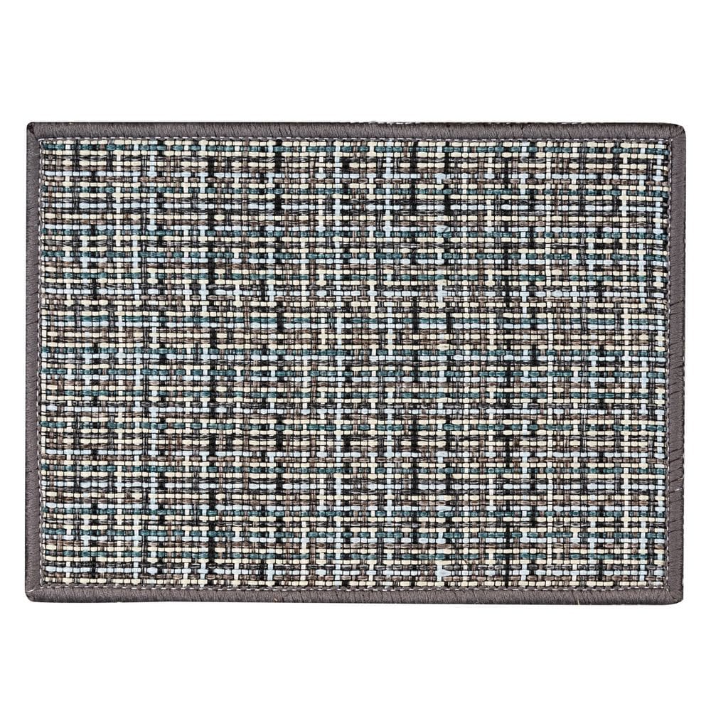 Tapete Charm Cor 06 2,50x3,50 Azul Mescla - Edantex