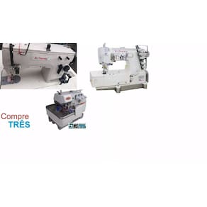 Zig Zag 3 PontosSemi+galoneira FY31016 +Overlock Industriais