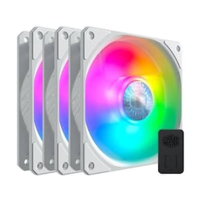 Kit 3 Ventoinhas + Controlador Cooler Sickleflow 120 Argb