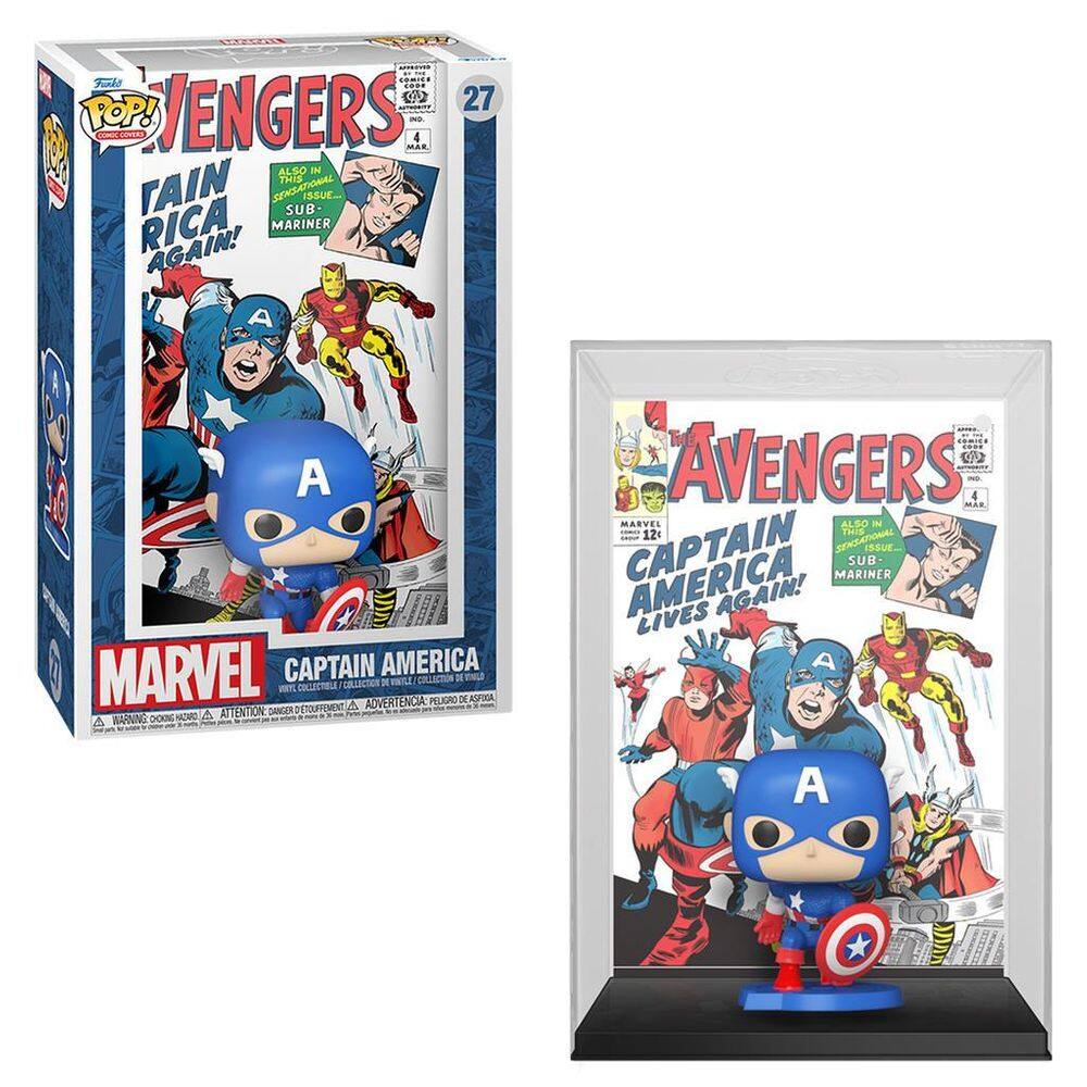 Funko Pop Comic Cover Marvel Captain America 27