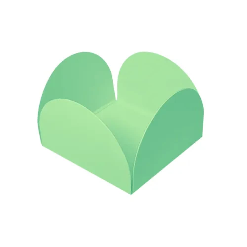 Forminha 4 Petalas Verde Clara C/50 Marques