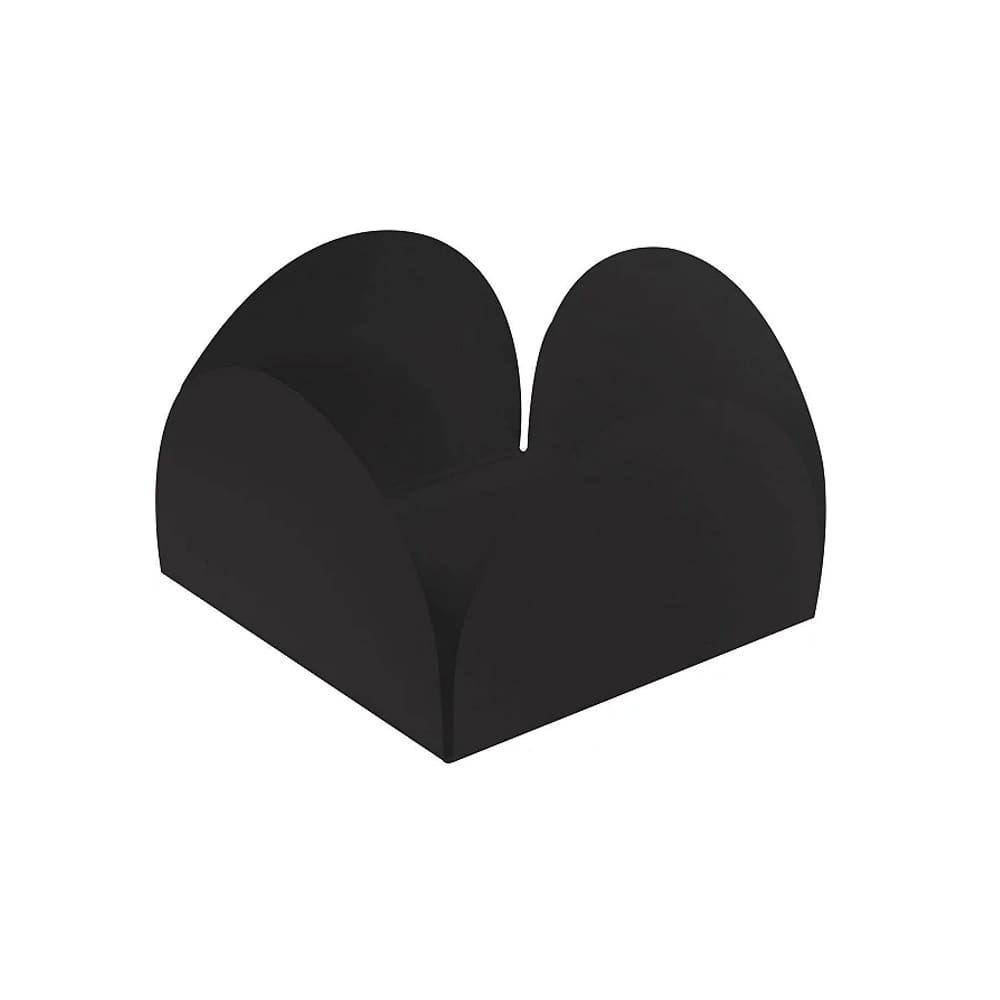 Forminha 4 Petalas Preto C/50 Marques