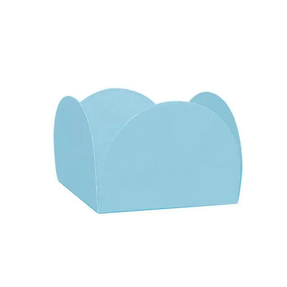 Forminha 4 Petalas Azul Claro C/50 Marques