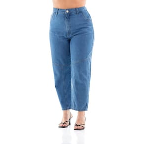 Calça Jeans Feminina Arauto Barrel