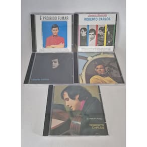 Kit 5 Cds Roberto Carlos - Ritmo De Aventura + 4 Cds