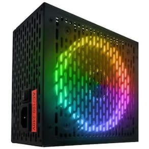 Fonte Gamer Rgb Brx Rainbow 750W 80 Plus Bivolt Automática