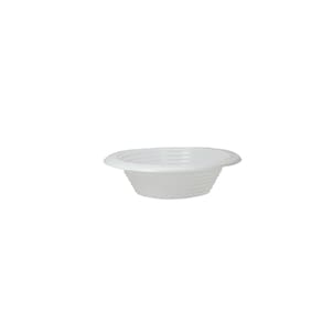 Prato Fundo 12cm Branco C/10 Forfest