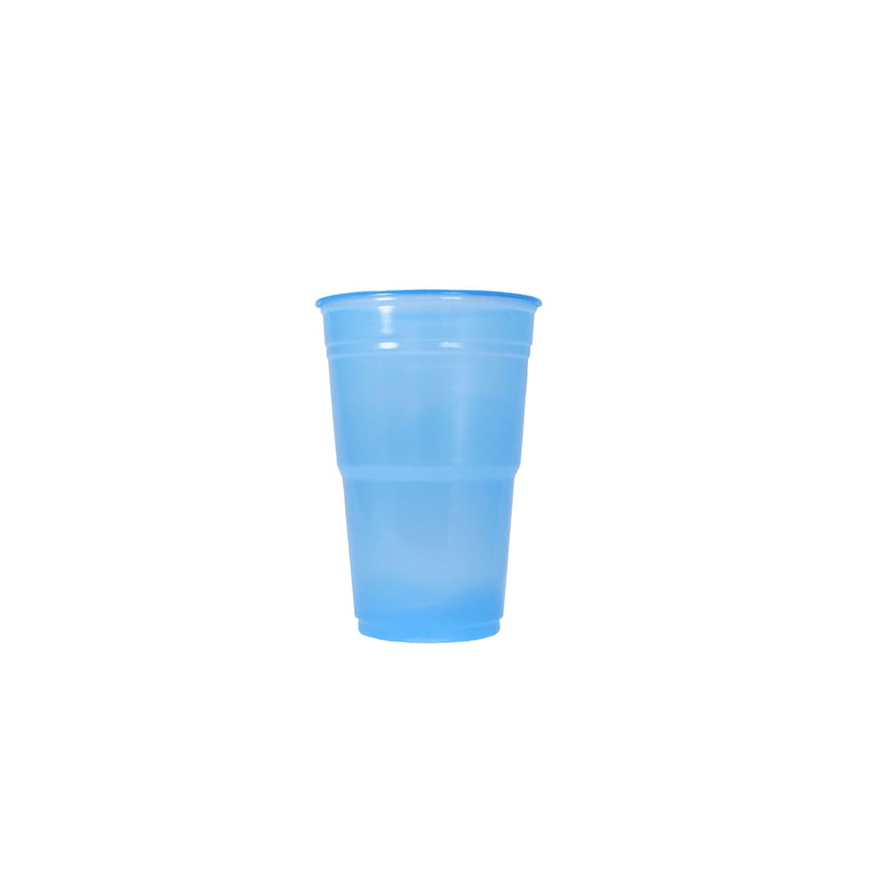 Copo Premium 300ml Azul Neon C/50 Forfest