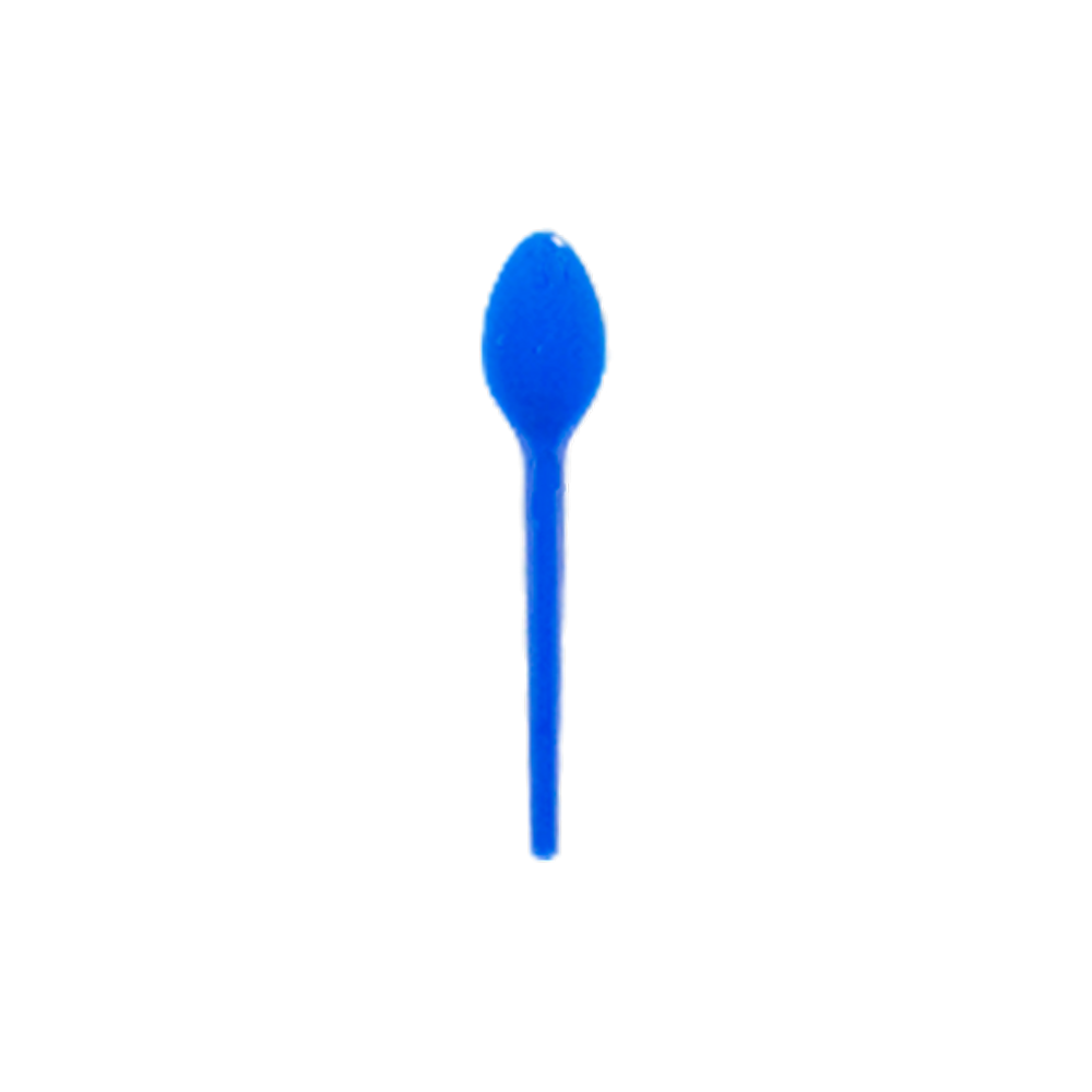Colher Sobremesa Azul Escuro C/25 Forfest