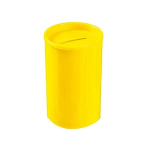 Cofrinho Plastico Amarelo Mirandinha