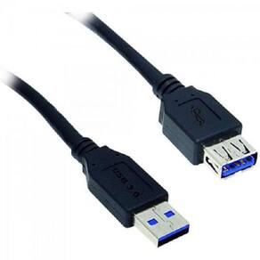 Cabo Usb `A` Macho Para Usb `A` Femea 1,80 Mt 3.0
