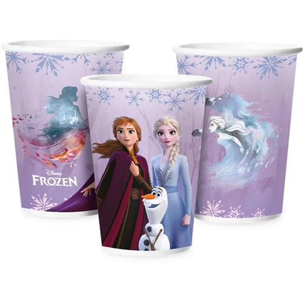 Copo Papel 180ml Frozen C/8 Regina