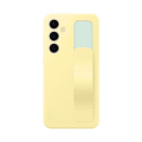 Capa Protetora Silicone com Cinta Galaxy S24 FE Amarelo