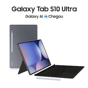 Tablet Samsung Galaxy Tab S10 Ultra, 512GB, 12GB RAM, Tela Imersiva de 14.6”, S Pen e Capa Teclado Inclusas