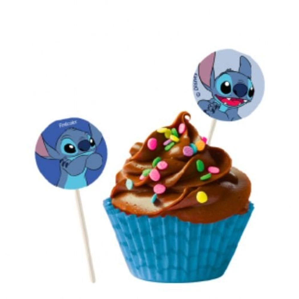 Topper P/ Doces Stitch New C/8 Festcolor