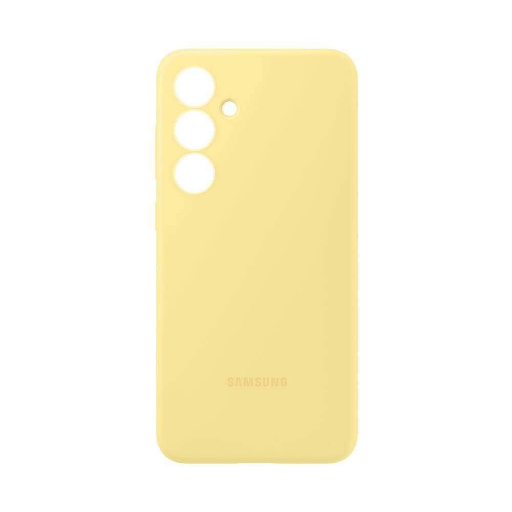 Capa Protetora Silicone Galaxy S24 FE Amarela
