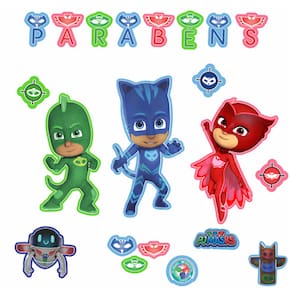 Kit Painel Eva Pjmasks C/14 Piffer