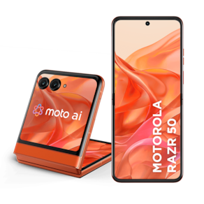 Smartphone Motorola Razr 50 - 512GB 24GB (12GB RAM+12GB Ram Boost) Tela dobrável 6,9" pOLED e externa 3,6” Moto AI camera IPX8
