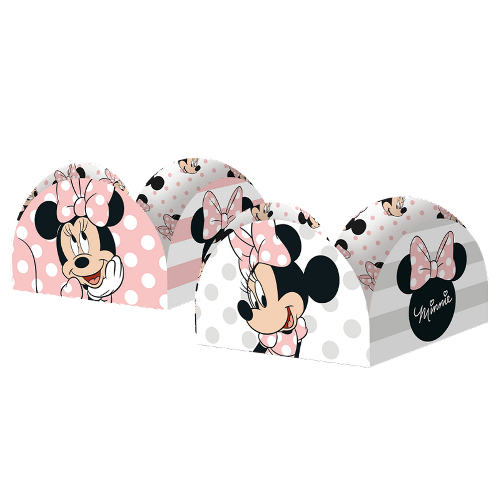 Forma 4 Petalas Minnie Rosa C/50 Regina
