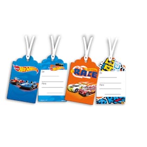 Tag Moldura Hot Wheels C/8 Festcolor