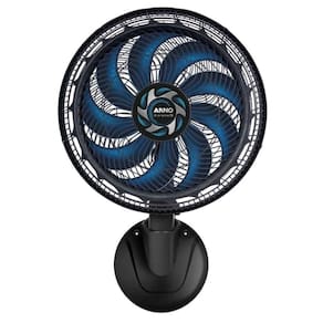Ventilador de Parede ArnoVE9P X-treme 40CM 9 Pás Preto 127V