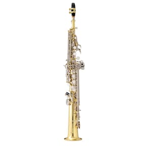 Saxofone Soprano TOKAI Laqueado com Chaves Niqueladas - TSS-200LN
