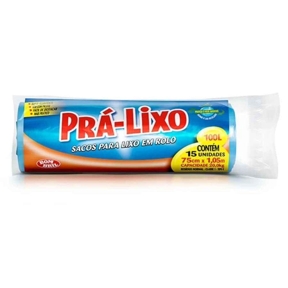Saco Lixo Azul 100lts C/15 Bombril