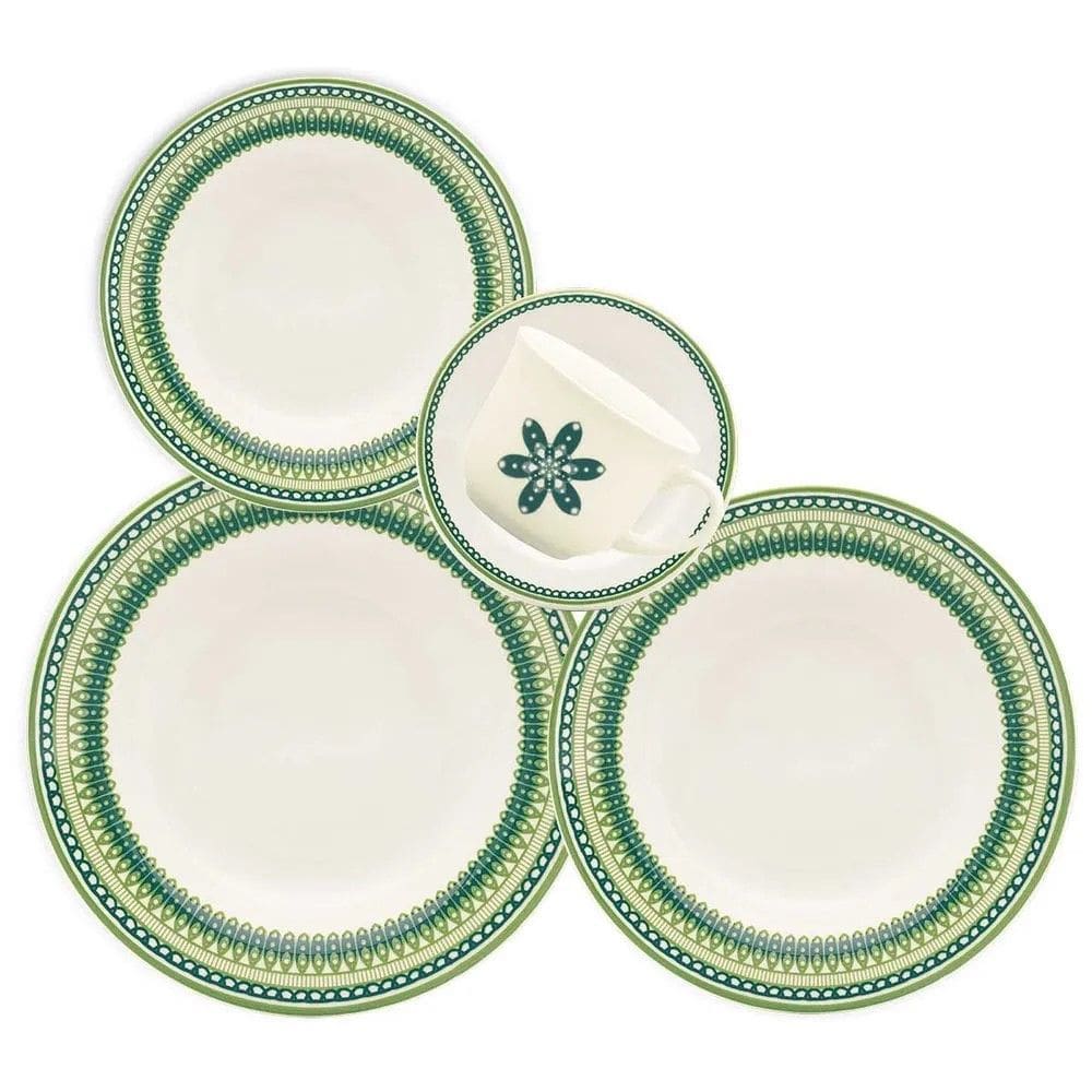 Aparelho de Jantar 30 Peças Donna Campestre Oxford