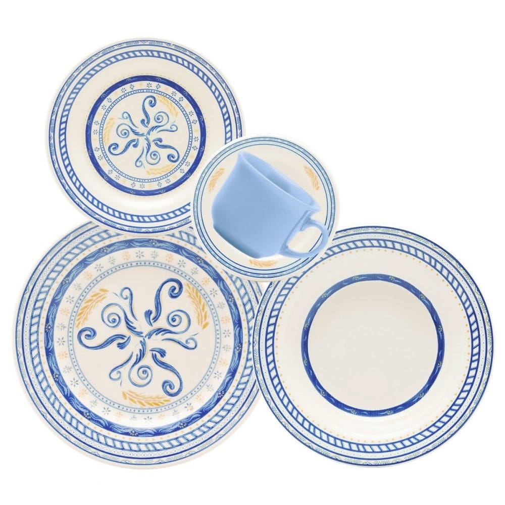 Aparelho de Jantar 30 Peças Donna Grano Oxford