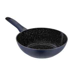Panela Wok Everyday 28 cm 4,1 L Azul em Alumínio Forjado com Revestimento Antiaderente Indução Oxford