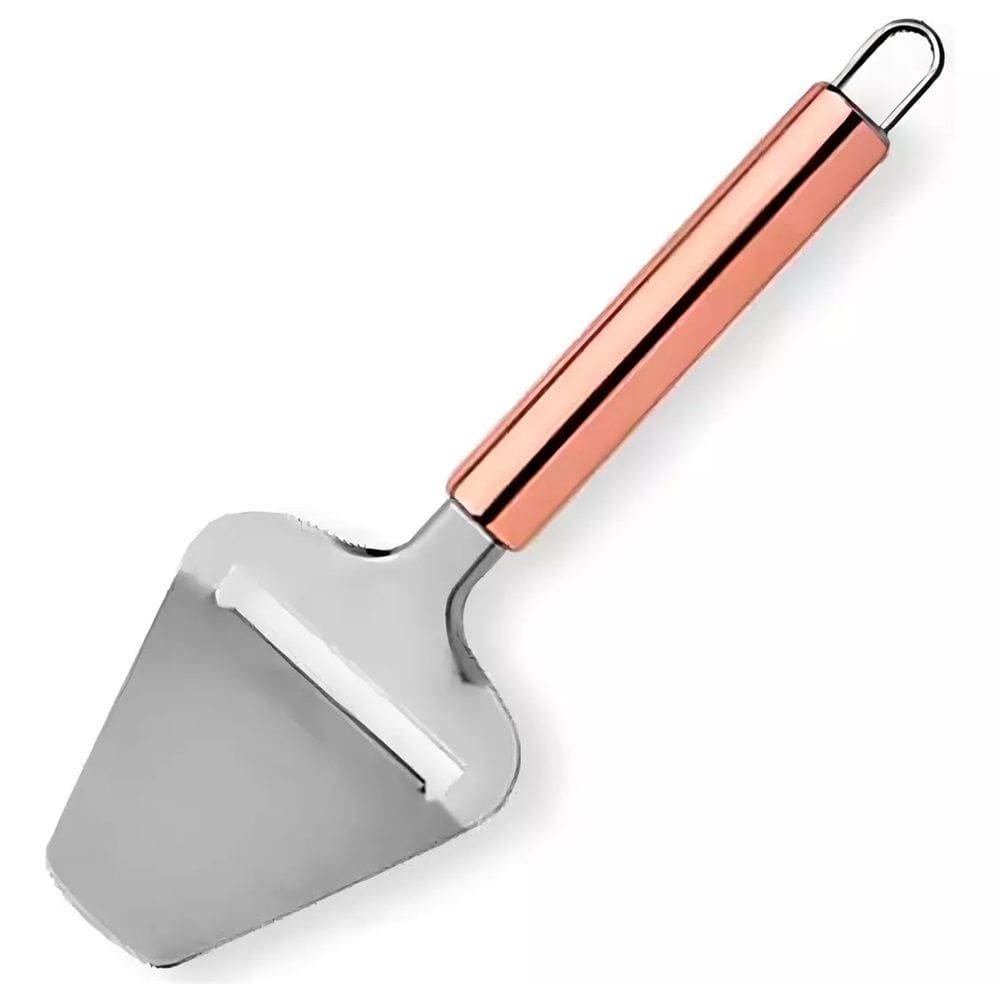 Cortador De Queijo Inox E Rosê Gold