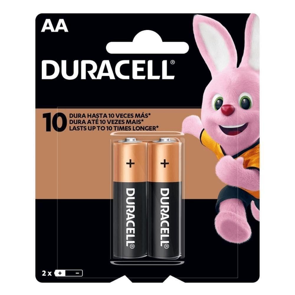 Pilha Pequena Aa Alcalina Com 2 Un Duracel