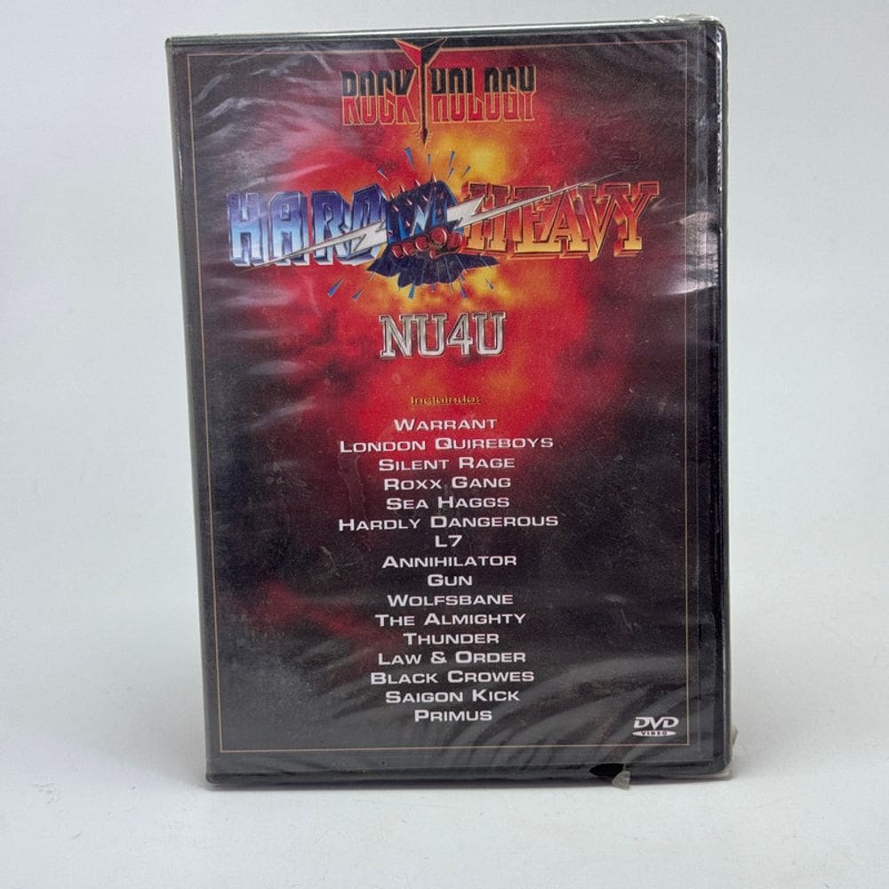 DVD Hard N Heavy - NU4U Rock Hology