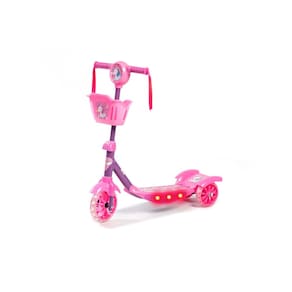 Patinete 3 Rodas c/ Cesta Rosa CV192317