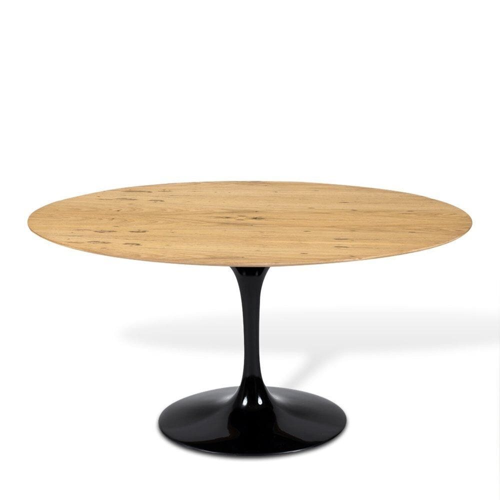 Mesa Saarinen Tulipa Oval  137 cm x 90 cm Freijó